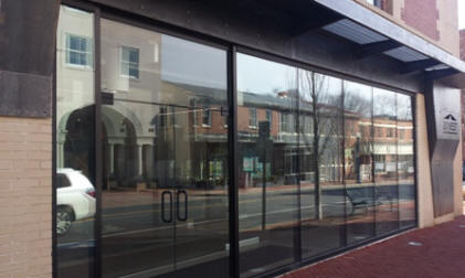 Annapolis glass storefronts installed by American Glass Company